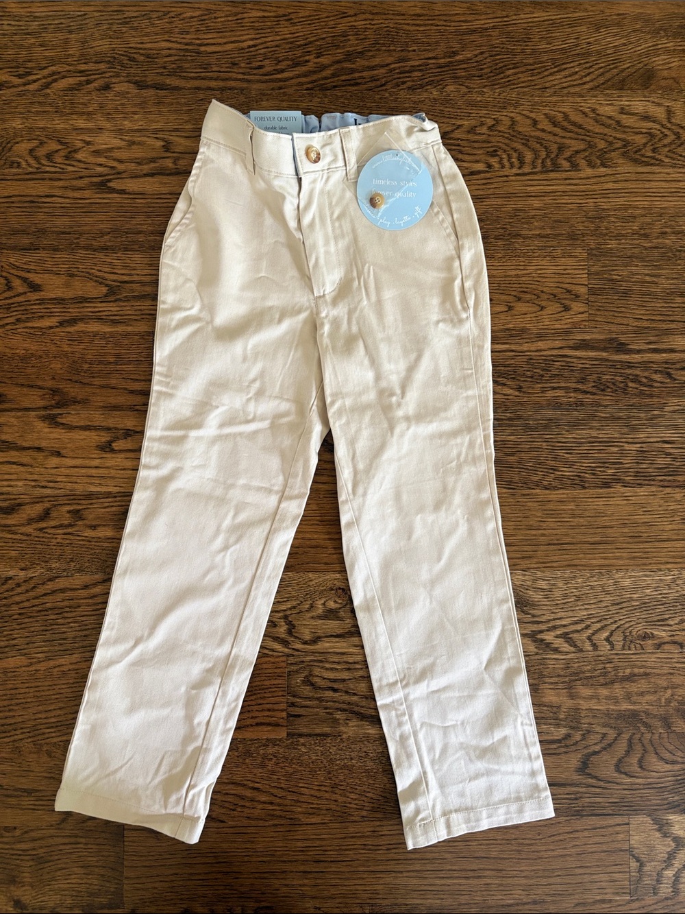 Little English Straight-Leg Kids Pants